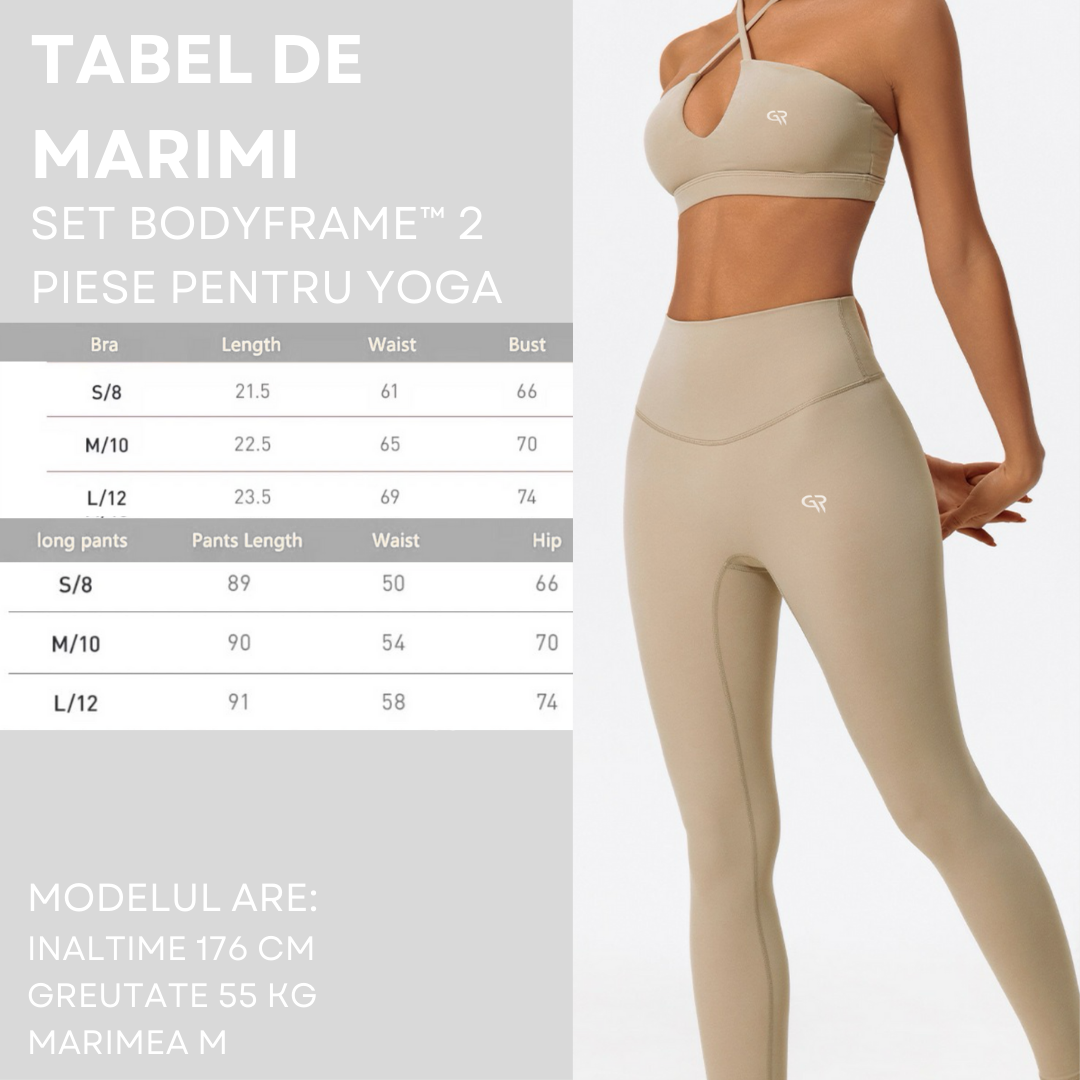 Set Bodyframe™ 2 Piese pentru yoga