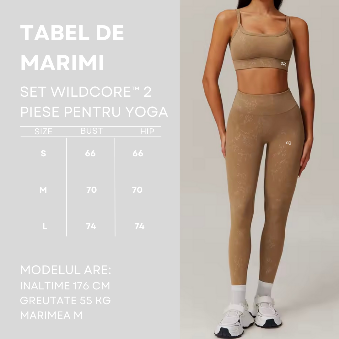 Set WildCore™ 2 Piese pentru yoga