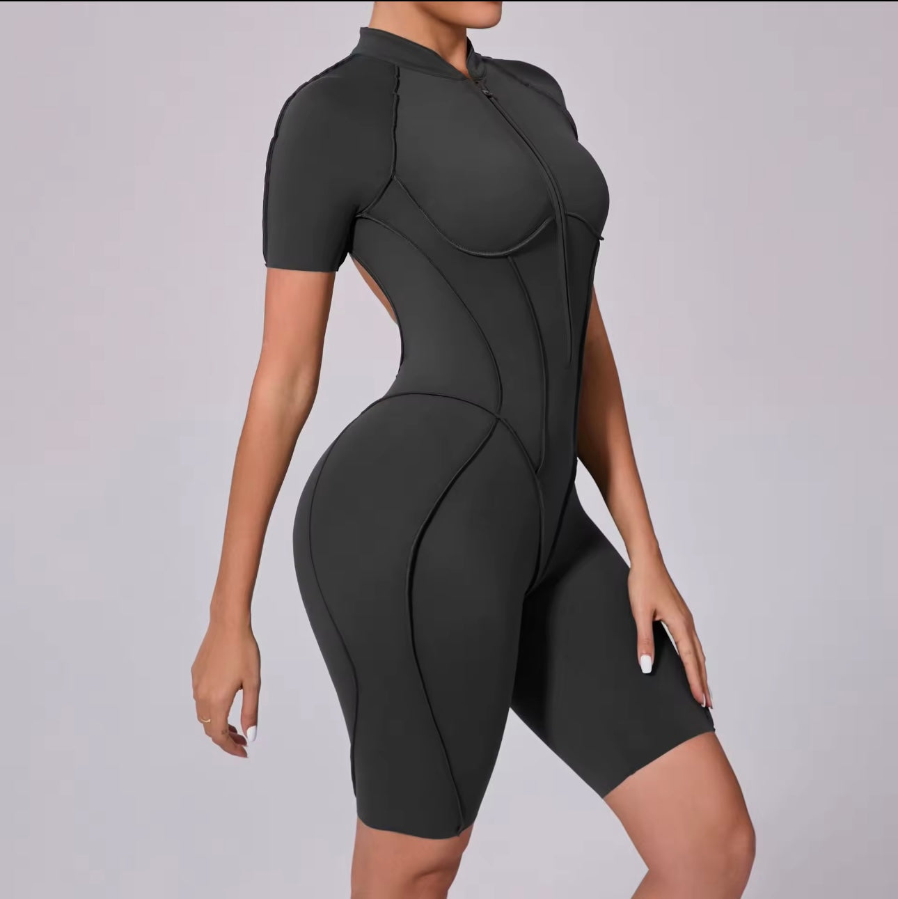 Sculpt Zip Romper™