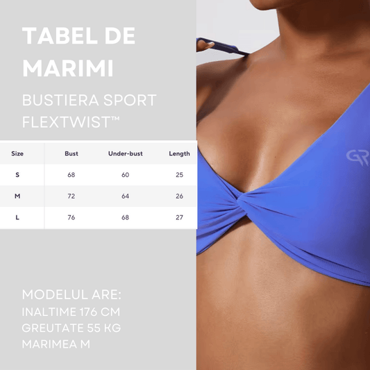 Bustiera Sport FlexTwist™ - GymRevoolt
