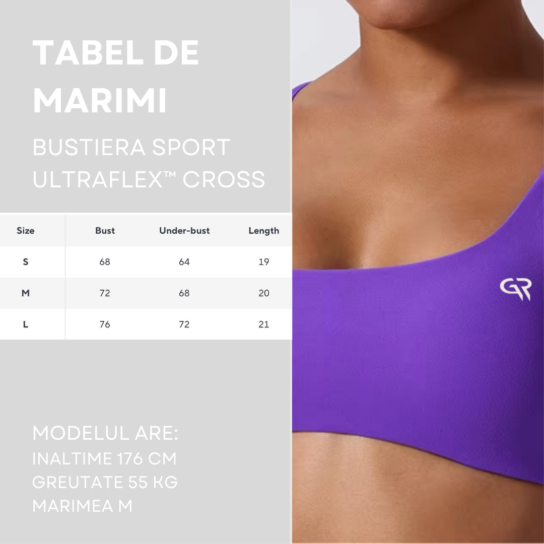 Bustiera Sport UltraFlex™ Cross-Back
